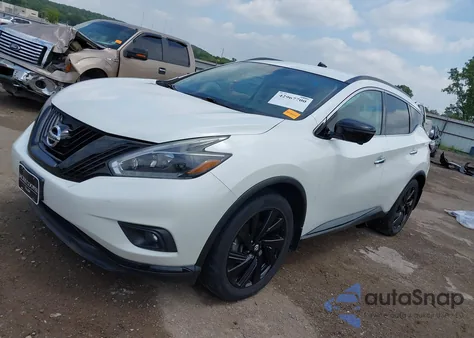 2018 Nissan Murano Sl из США, поврежденный, VIN 5N1AZ2MH1JN130343